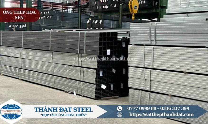 Đại lý phân phối ống thép hoa sen