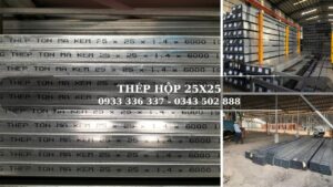 Thành Đạt Steel chuyên phân phối sỉ & lẻ thép hộp 25x25