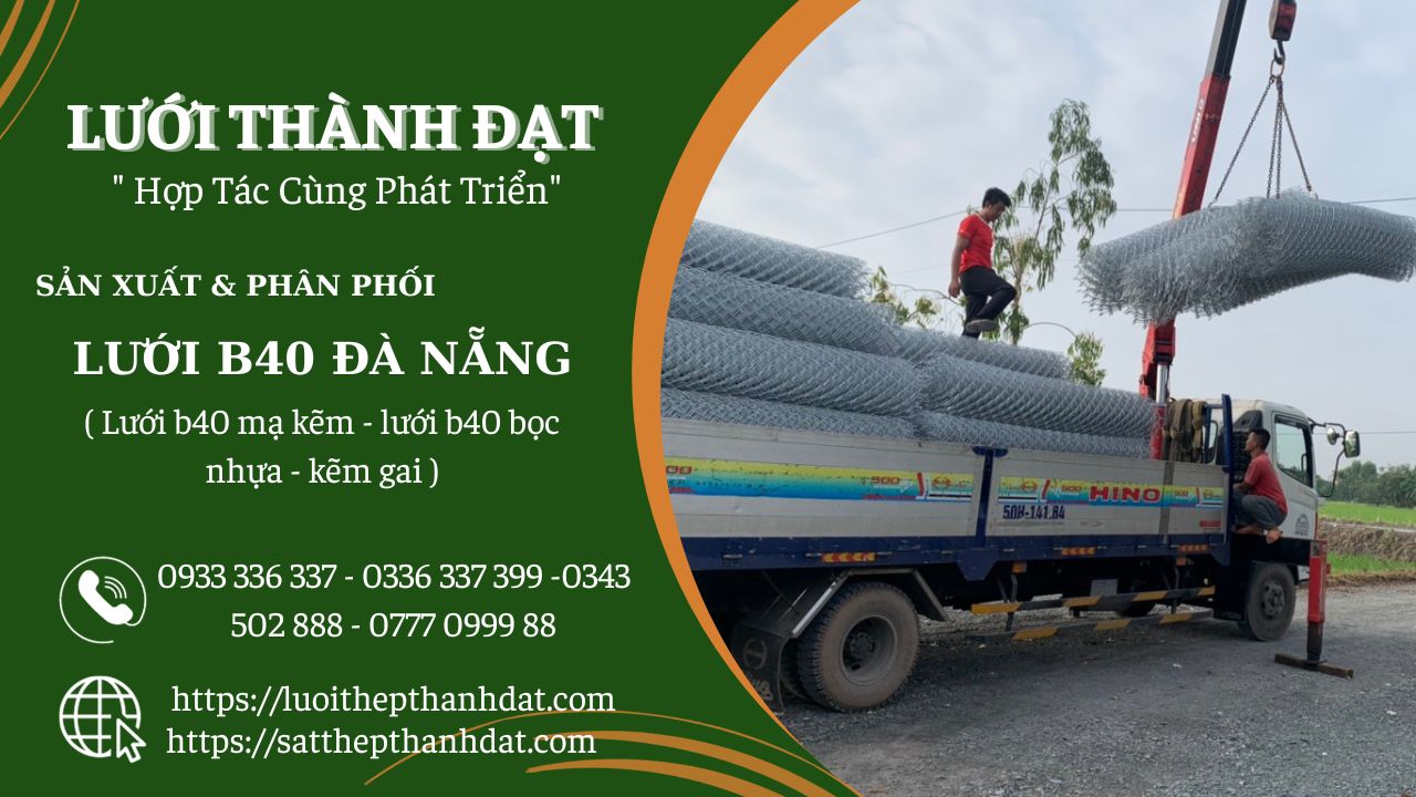 giá lưới b40 tại Đà Nẵng