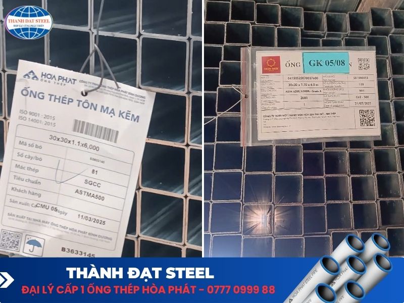 nên chọn thép hộp mạ kẽm từ thương hiệu nào?