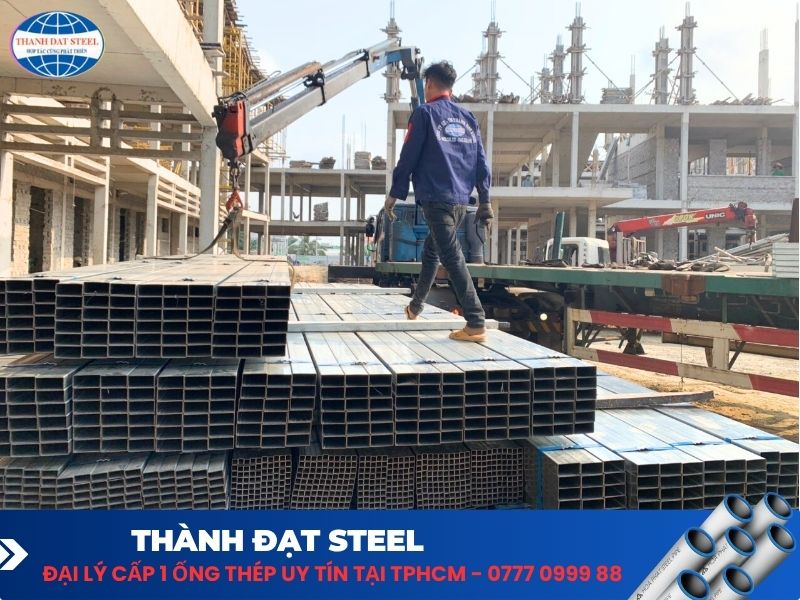 Thành Đạt Steel đại lý cấp 1 chuyên cung cấp ống thép mạ kẽm tại tphcm