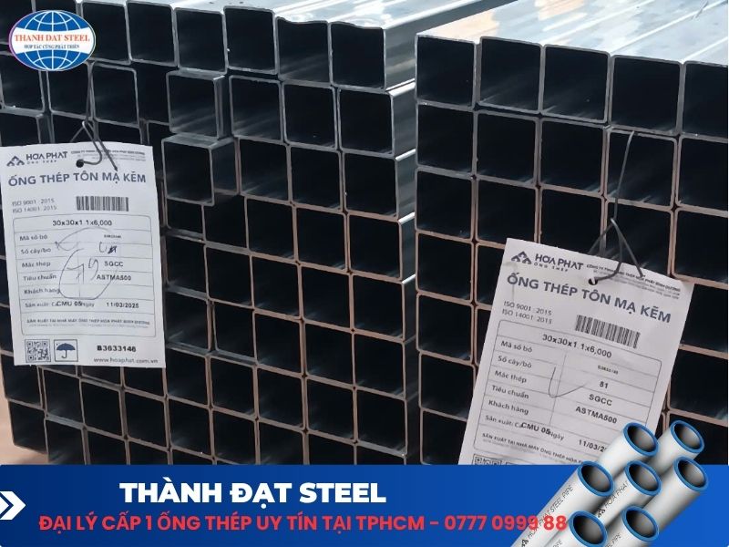 thép hộp mạ kẽm là gì?