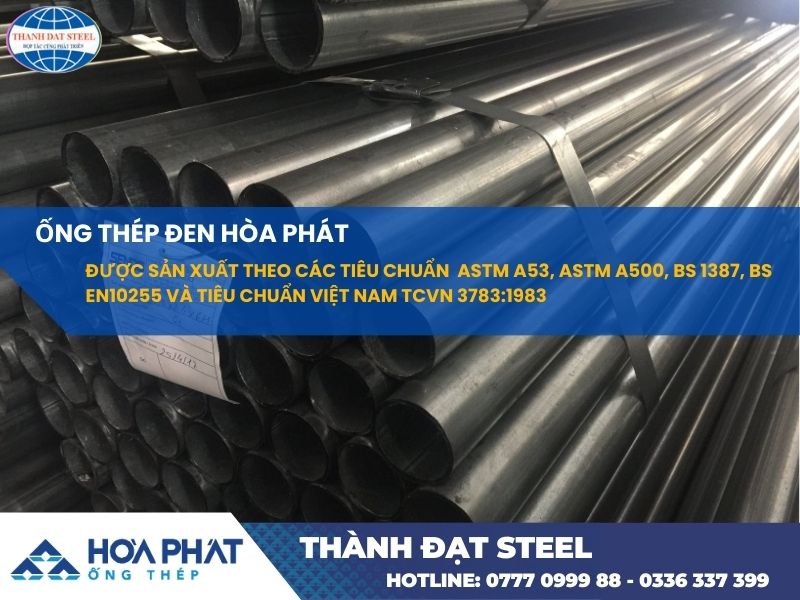 ống thép đen Hòa Phát