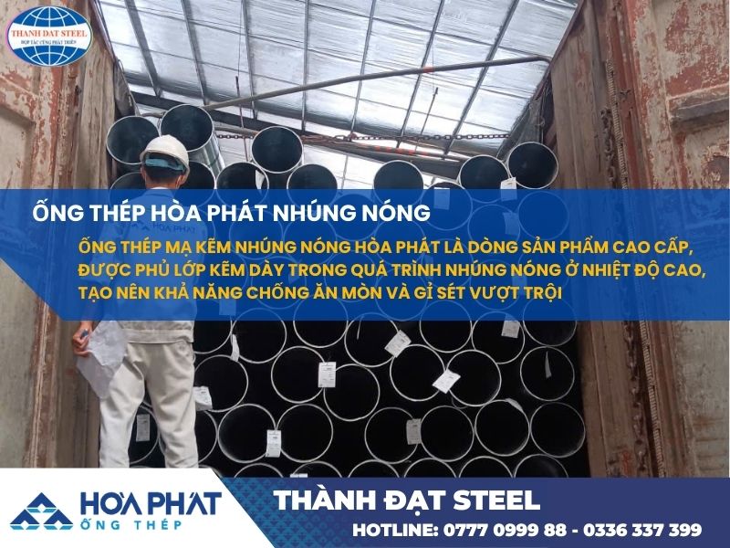 ống thép hòa phát nhúng nóng