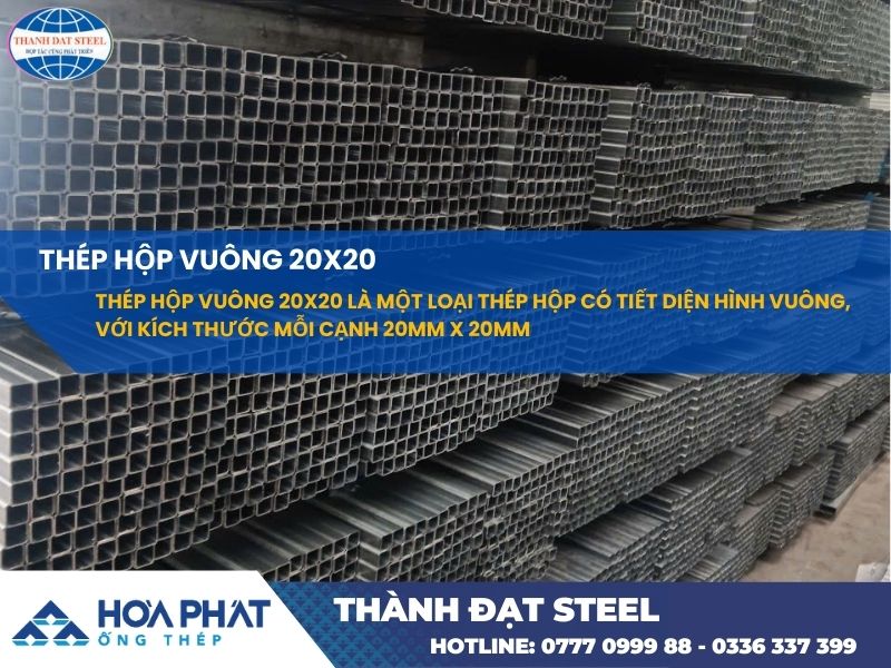 Thép hộp 20x20