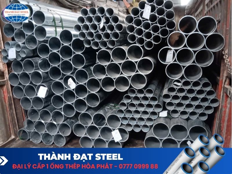 Thép ống tròn Hòa Phát – độ bền cơ học vượt trội, ứng dụng đa dạng
